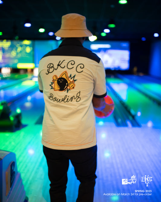 Bowling Shirt | Black King’s Chess Club Clothing